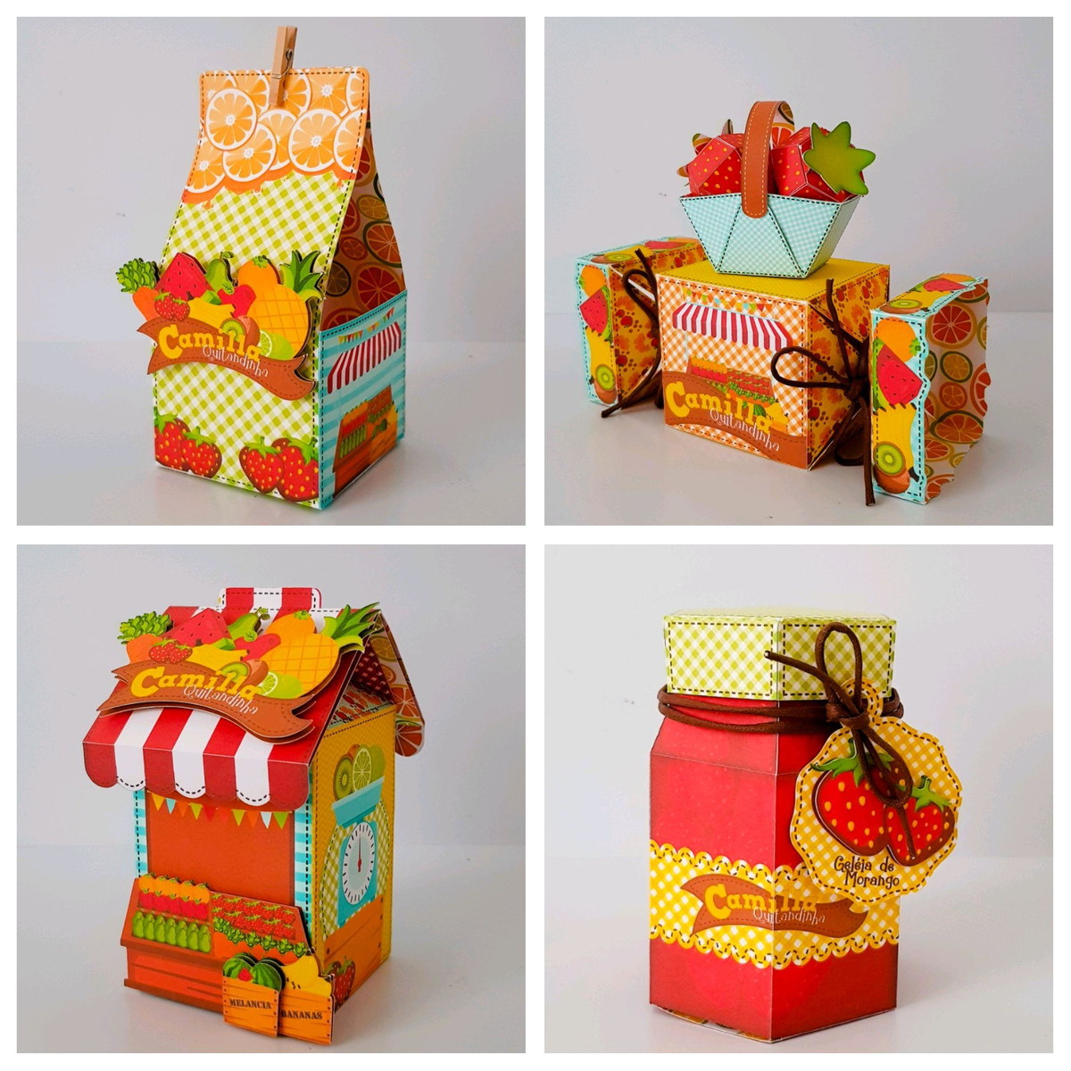 ARQUIVO DE CORTE KIT TEMA QUITANDINHA FRUTINHA (#11093)