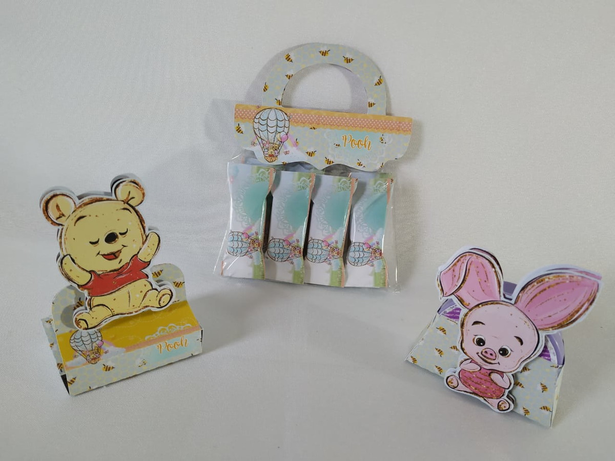 Arquivo de Corte Kit Ursinho Pooh Studio e pdf - Imagem 3