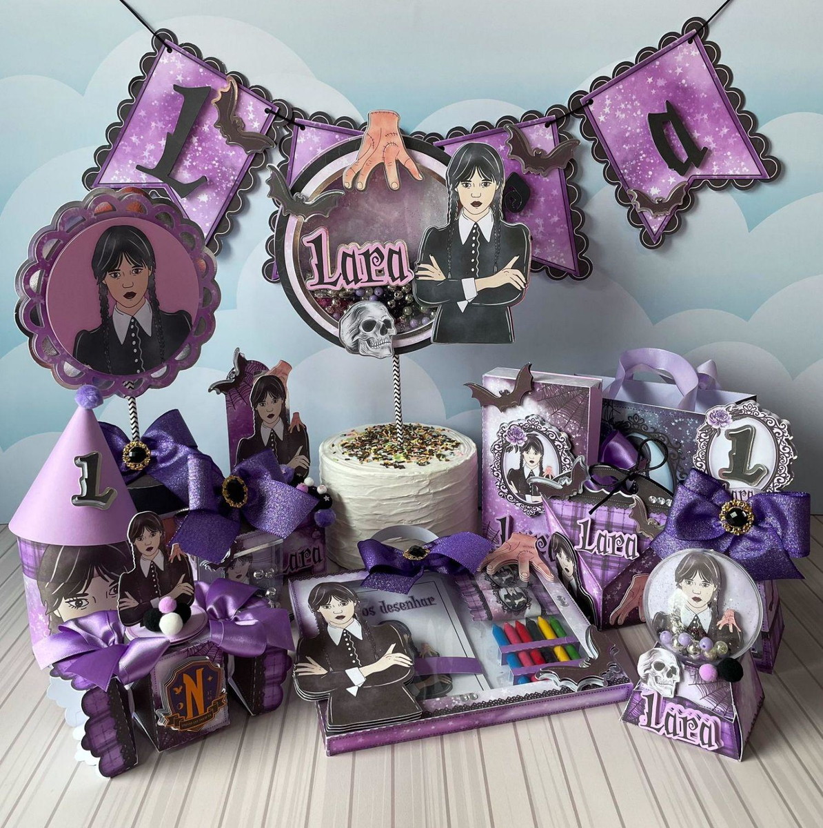 Arquivo de Corte Kit Wandinha #15772 Studio e pdf