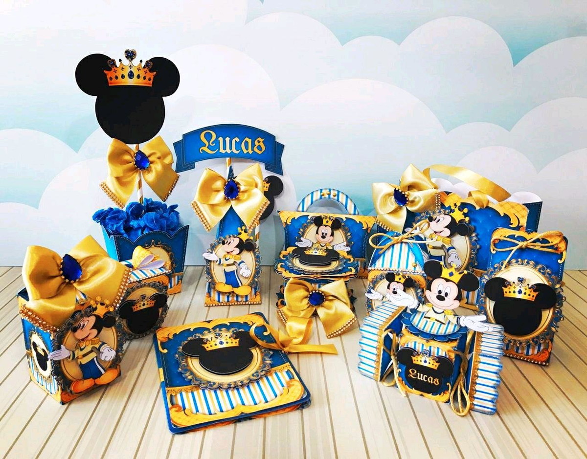 ARQUIVO DE CORTE MICKEY REALEZA (#123) - PDF E STUDIO