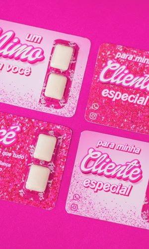 Arquivo de Corte: Mimo Cliente Card Chiclete Barbie