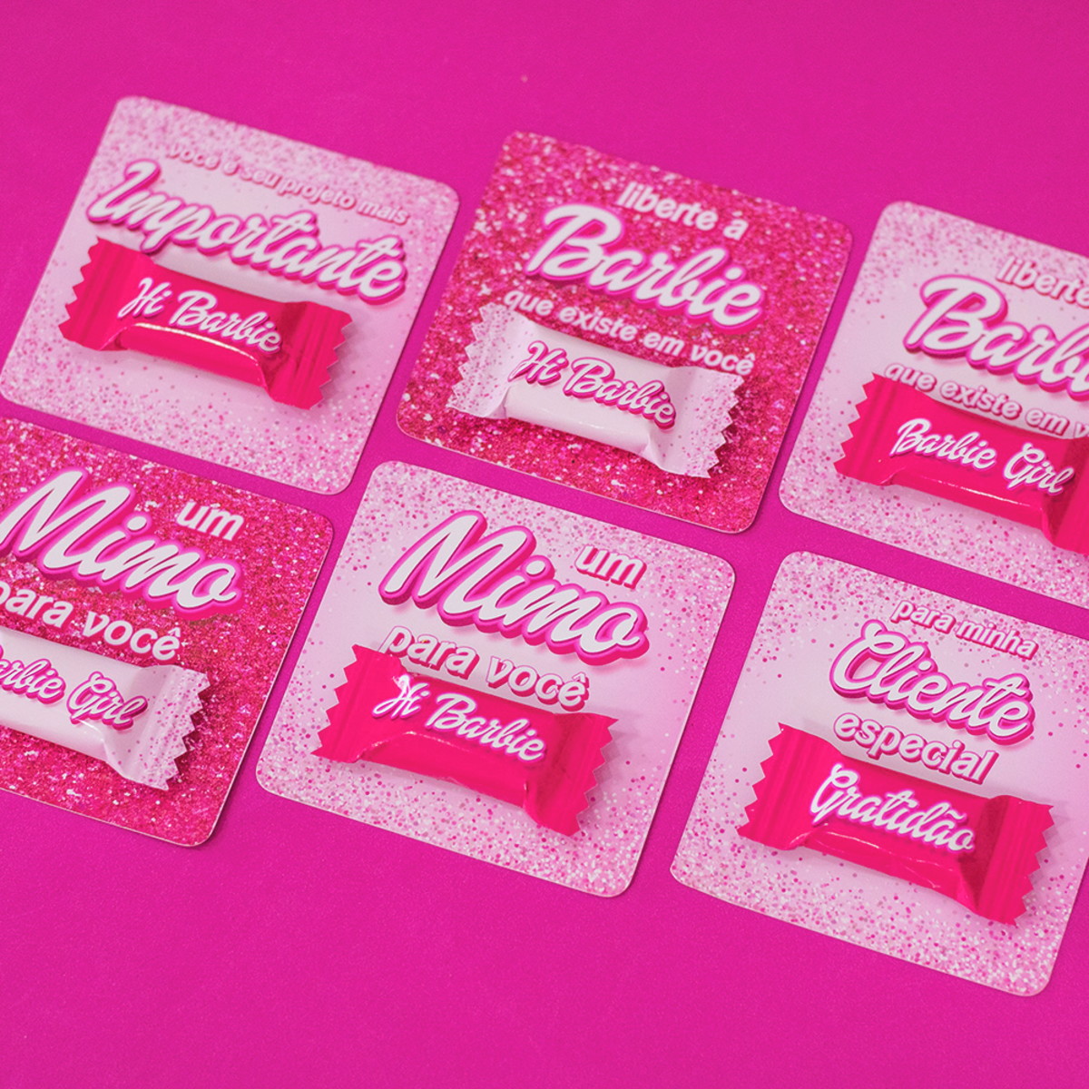 Arquivo de Corte: Mimo Cliente Card com Balinha Barbie