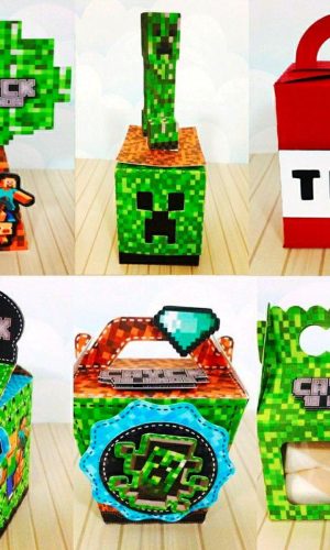 ARQUIVO DE CORTE MINECRAFT (#220) - PDF E STUDIO