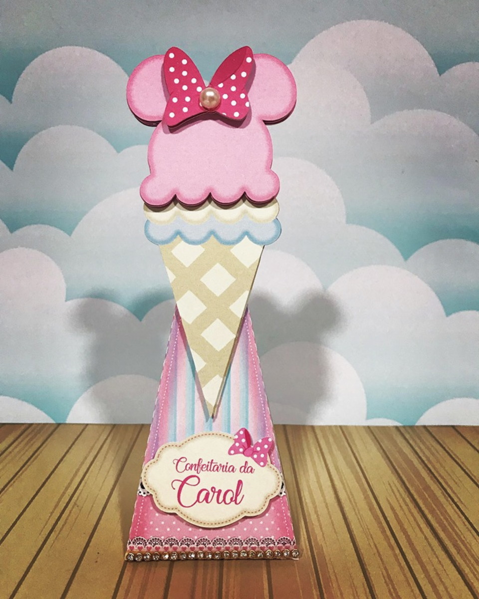 Arquivo de Corte - Minnie Confeiteira 1 - Imagem 5