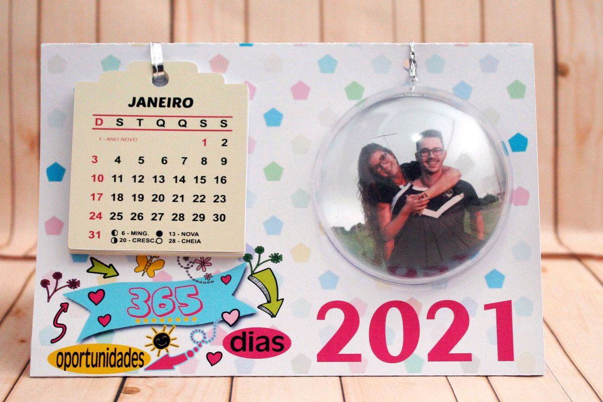 Arquivo de Corte Natal Calendário 2022 com Bola (#2065) - Imagem 2