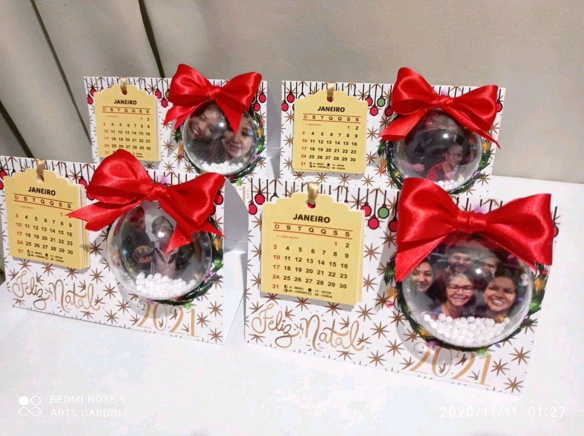 Arquivo de Corte Natal Calendário 2022 com Bola (#2071) - Imagem 3