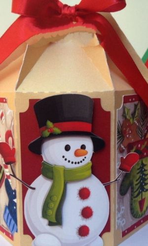 Arquivo de Corte Natal Kit Caixas para Panetone #14602