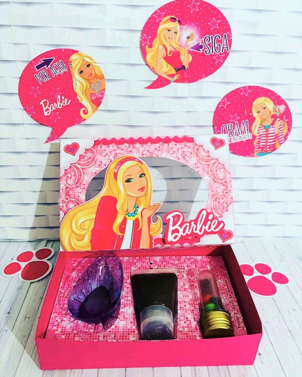 ARQUIVO DE CORTE PASCOA CAIXA MINI CONFEITEIRO BARBIE #3473