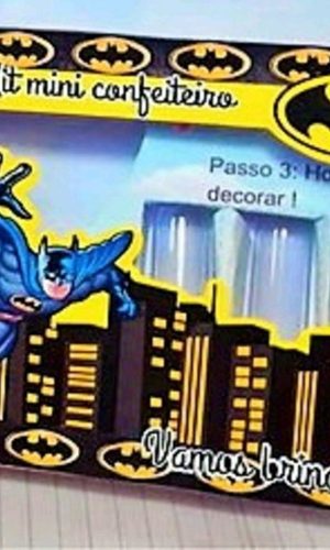 ARQUIVO DE CORTE PASCOA CAIXA MINI CONFEITEIRO BATMAN #3156