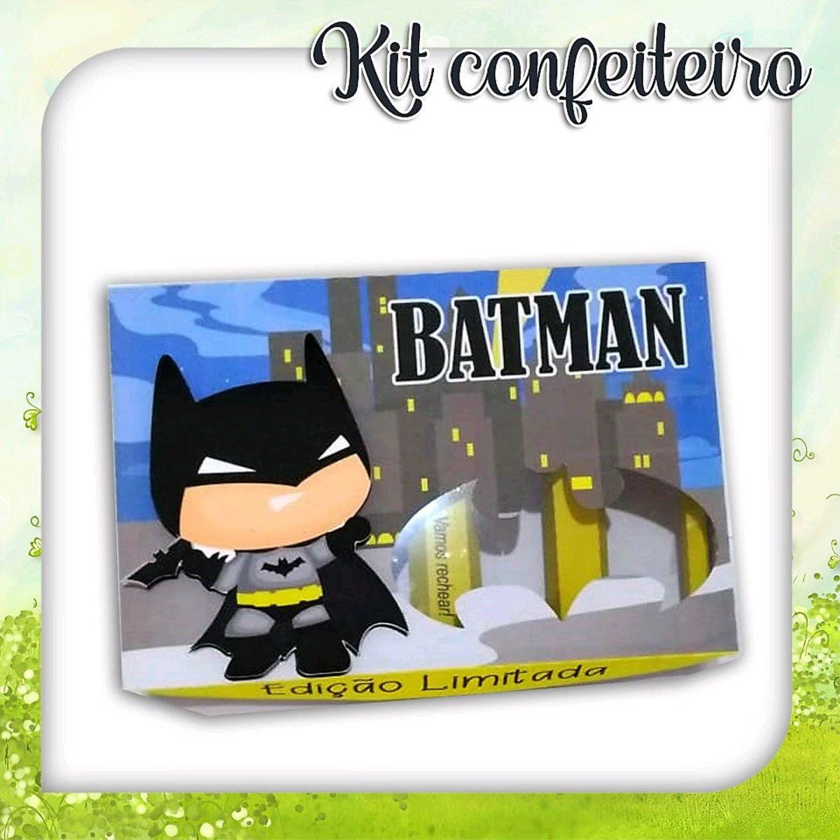 ARQUIVO DE CORTE PASCOA CAIXA MINI CONFEITEIRO BATMAN #3199