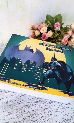 ARQUIVO DE CORTE PASCOA CAIXA MINI CONFEITEIRO BATMAN #3282