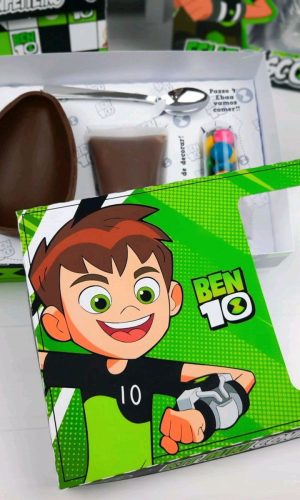 ARQUIVO DE CORTE PASCOA CAIXA MINI CONFEITEIRO BEN 10 #3361