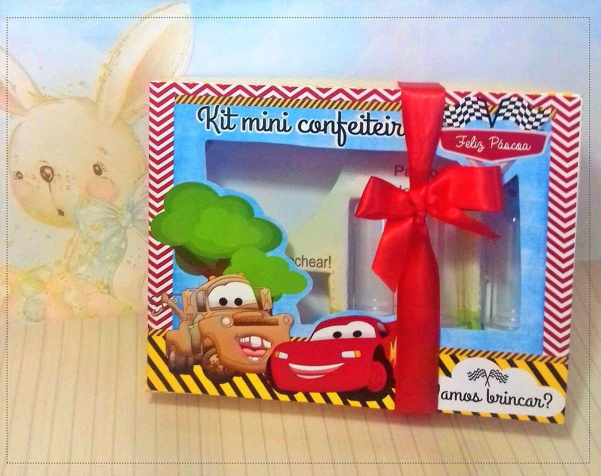 ARQUIVO DE CORTE PASCOA CAIXA MINI CONFEITEIRO CARROS #3140