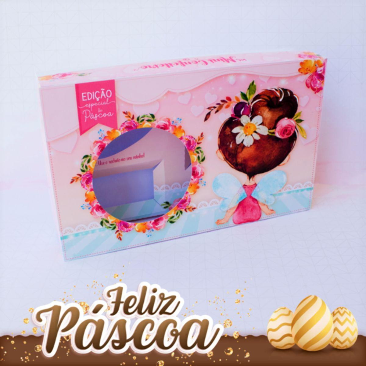 ARQUIVO DE CORTE PASCOA CAIXA MINI CONFEITEIRO FADAS (#3097)