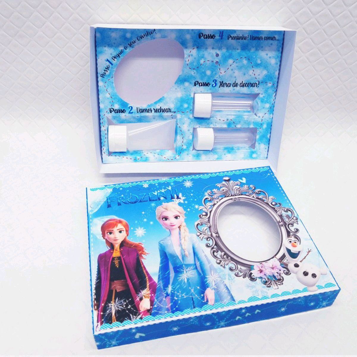 ARQUIVO DE CORTE PASCOA CAIXA MINI CONFEITEIRO FROZEN #3001