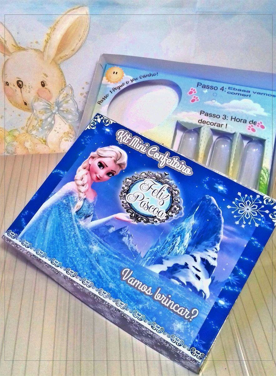 ARQUIVO DE CORTE PASCOA CAIXA MINI CONFEITEIRO FROZEN #3130