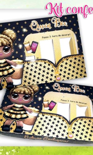 ARQUIVO DE CORTE PASCOA CAIXA MINI CONFEITEIRO LOL BEE #3179