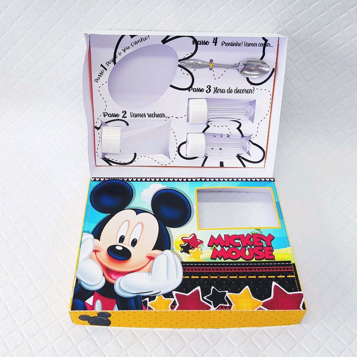ARQUIVO DE CORTE PASCOA CAIXA MINI CONFEITEIRO MICKEY #3012