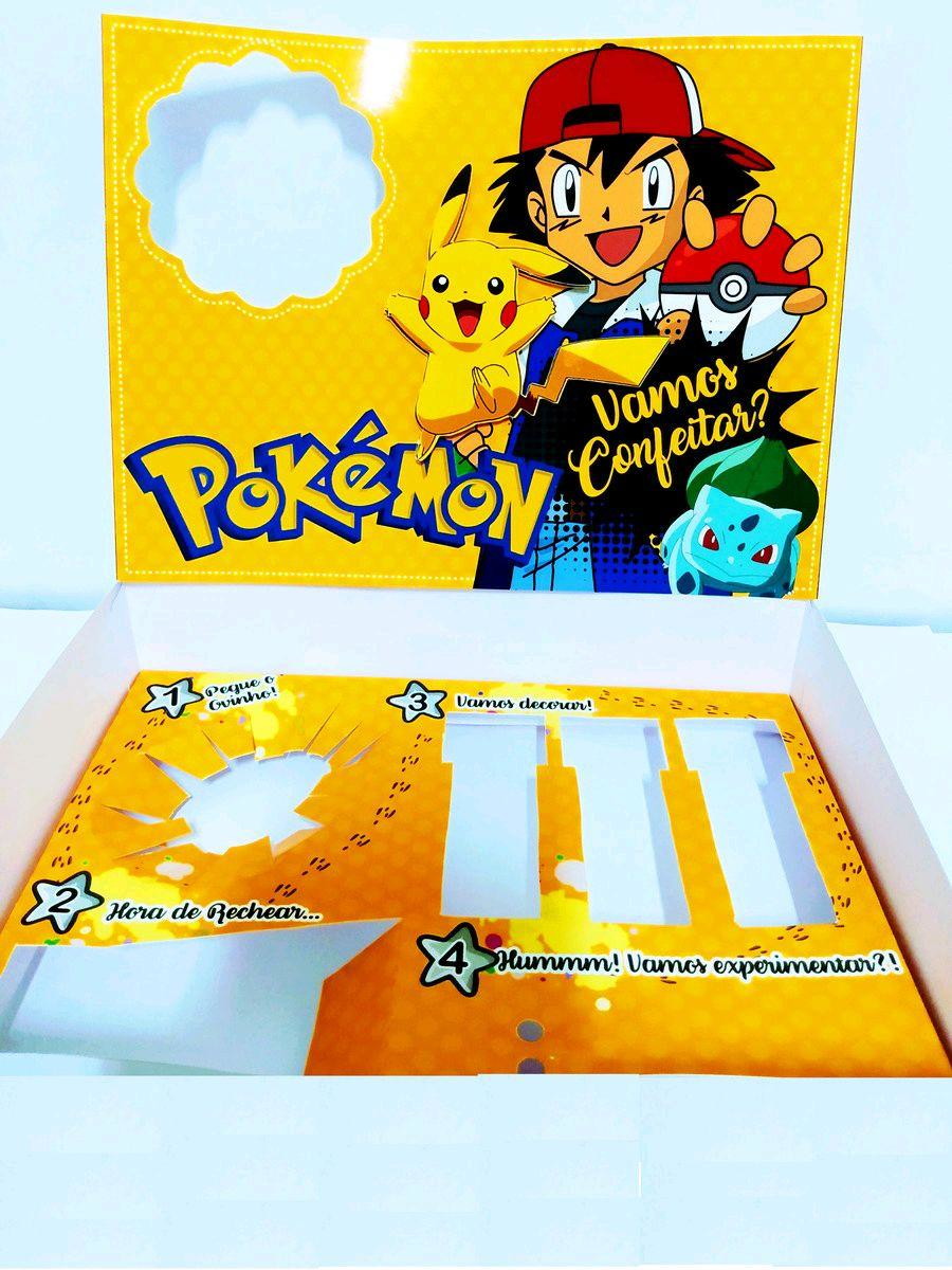 ARQUIVO DE CORTE PASCOA CAIXA MINI CONFEITEIRO POKEMON #3071