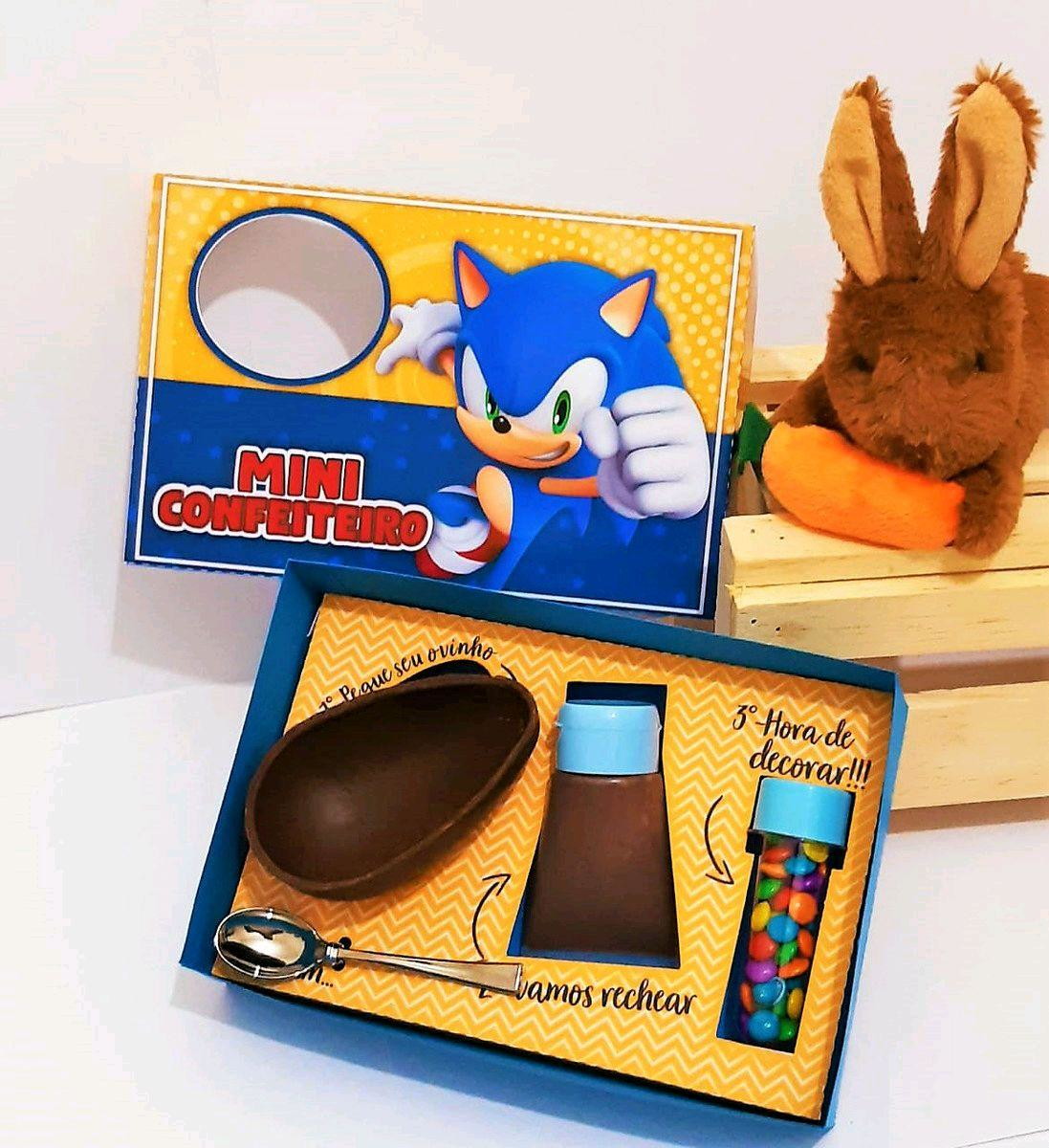 ARQUIVO DE CORTE PASCOA CAIXA MINI CONFEITEIRO SONIC #3632