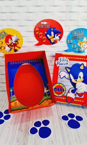 ARQUIVO DE CORTE PASCOA CAIXA OVO DE COLHER SONIC 500g #3256