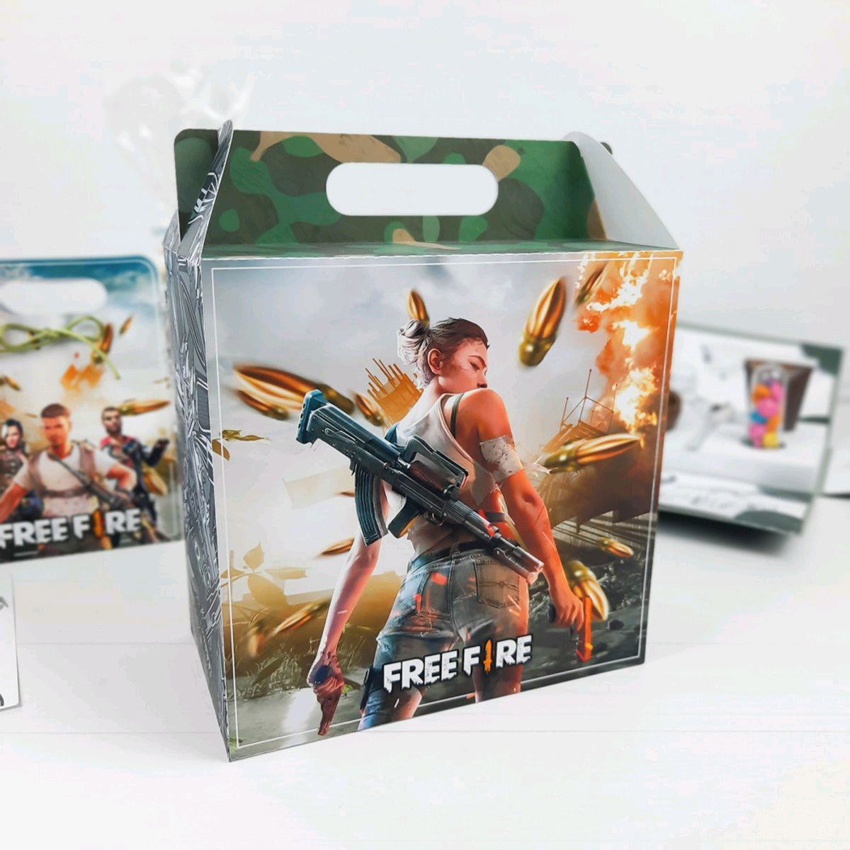 Arquivo de Corte Pascoa Caixa Ovo e Copo Free Fire (#3409) - Imagem 3