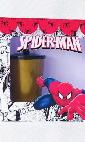 Arquivo de Corte Pascoa Caixa Ovo e Copo Homem Aranha #3329