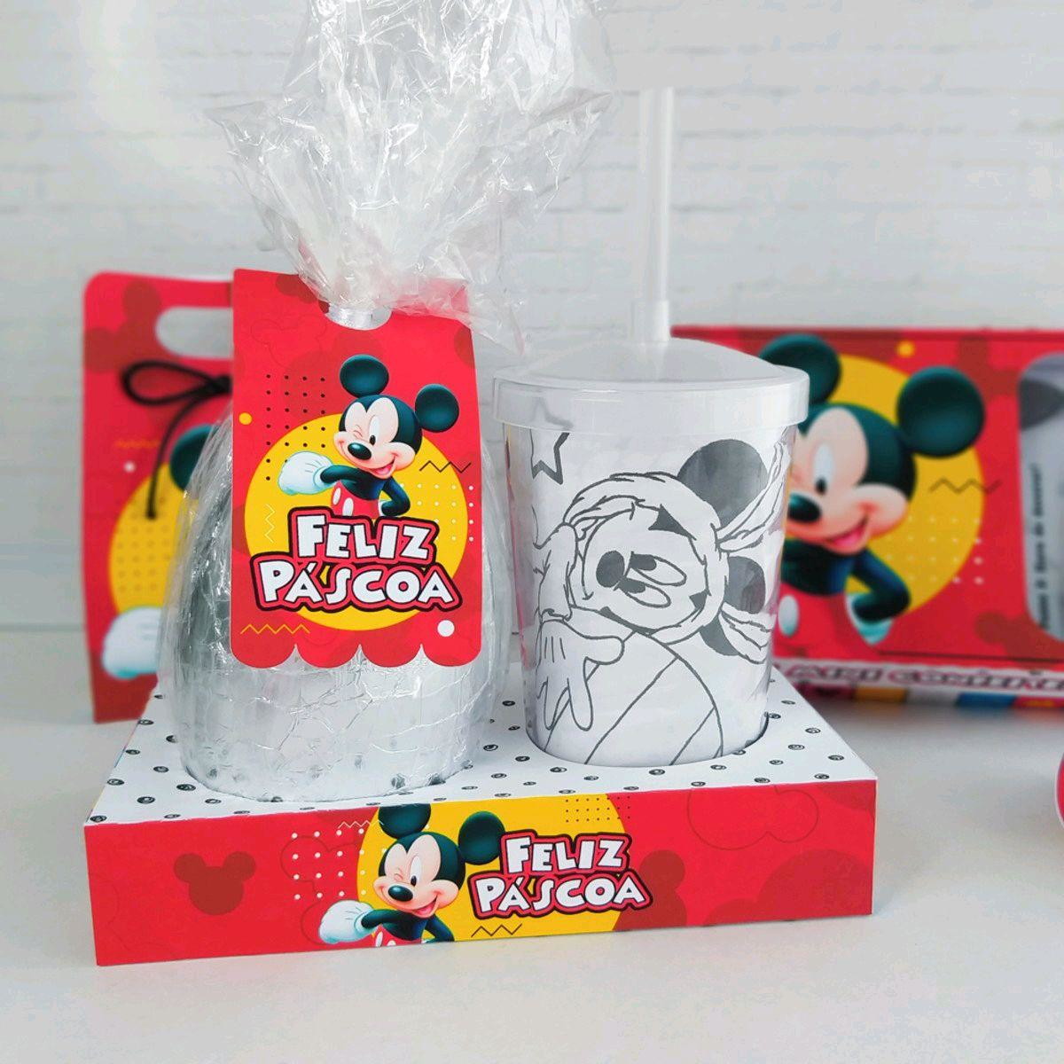ARQUIVO DE CORTE PASCOA CAIXA OVO E COPO MICKEY #3619 - Imagem 3