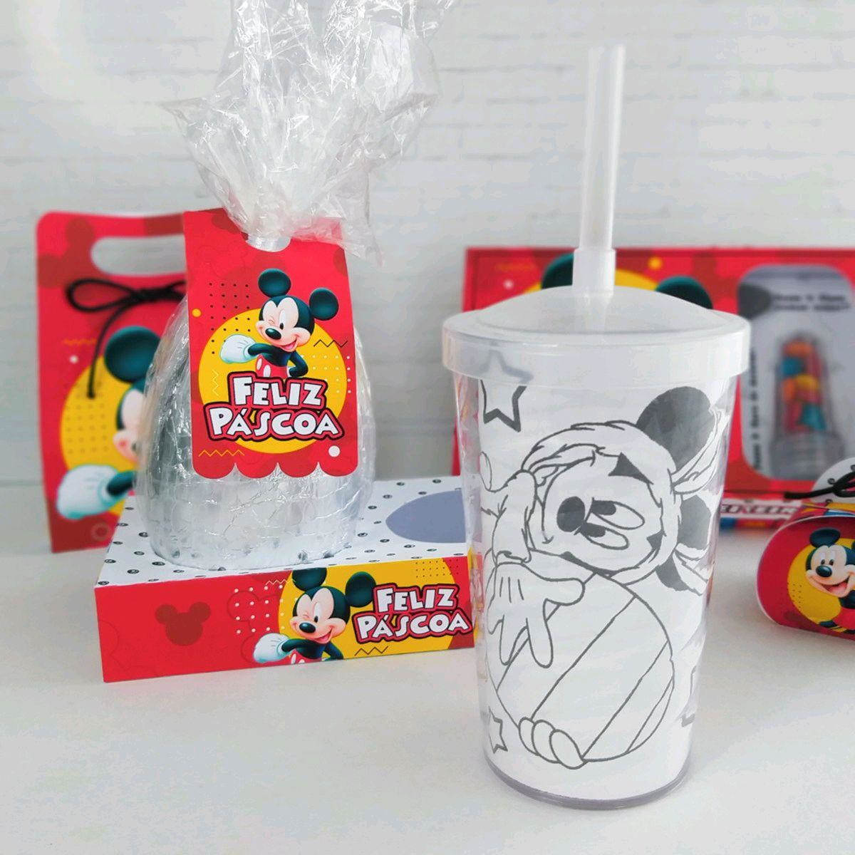 ARQUIVO DE CORTE PASCOA CAIXA OVO E COPO MICKEY #3619 - Imagem 2