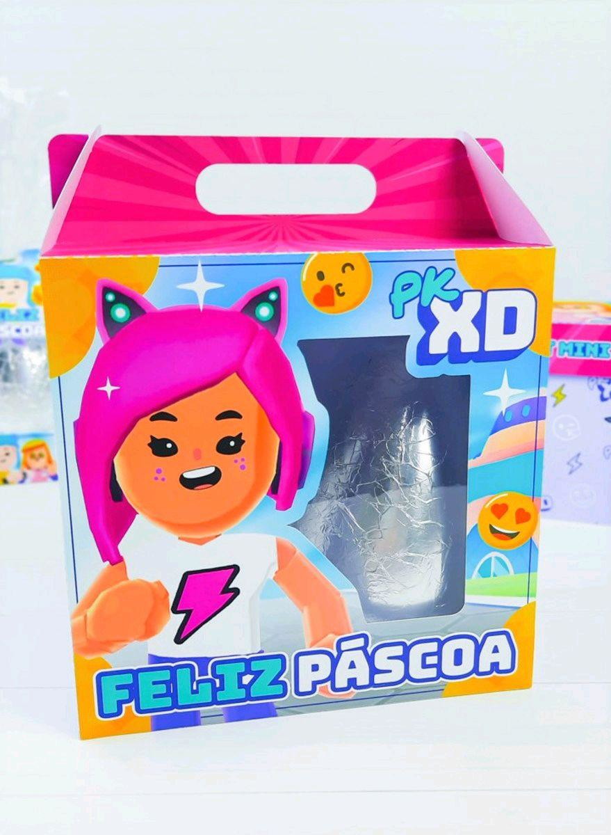 Arquivo de Corte Pascoa Caixa Ovo e Copo Pk Xd Menina #3427 - Imagem 2