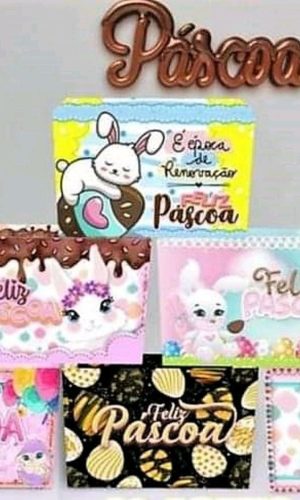ARQUIVO DE CORTE PASCOA CAIXA PARA 6 DOCES ENCAIXE #3547 PDF