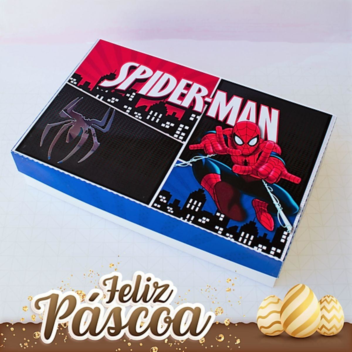 ARQUIVO DE CORTE PASCOA MINI CONFEITEIRO HOMEM ARANHA #3100
