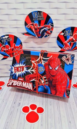 ARQUIVO DE CORTE PASCOA MINI CONFEITEIRO HOMEM ARANHA #3288