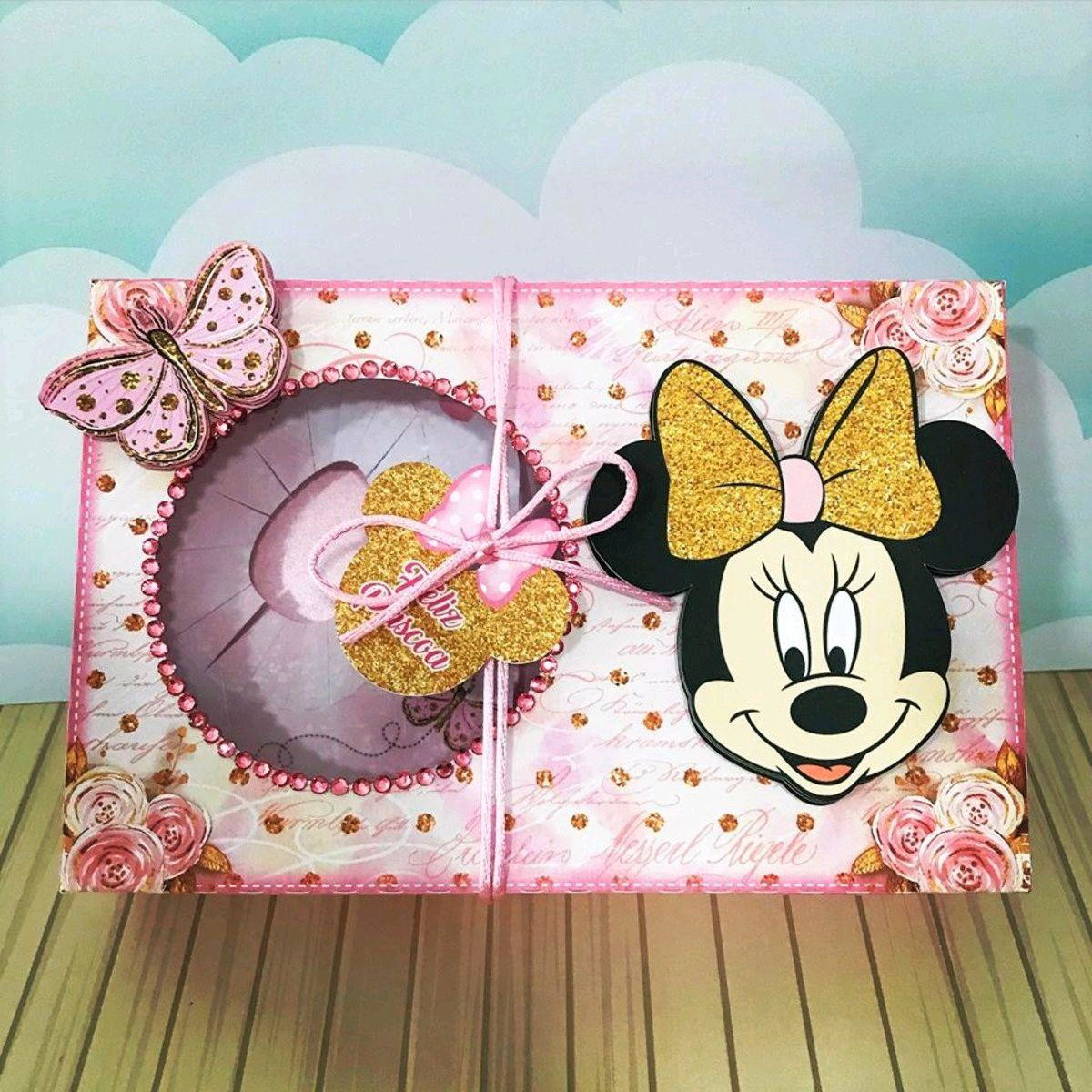 ARQUIVO DE CORTE PASCOA MINI CONFEITEIRO MINNIE ROSA #3074