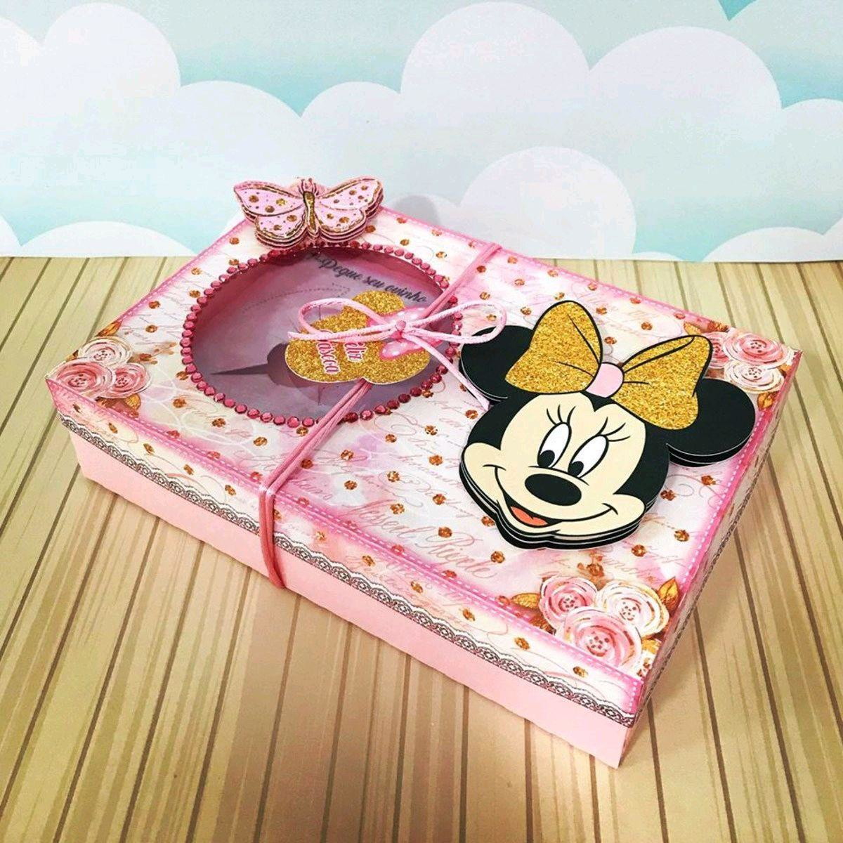 ARQUIVO DE CORTE PASCOA MINI CONFEITEIRO MINNIE ROSA #3074 - Imagem 3