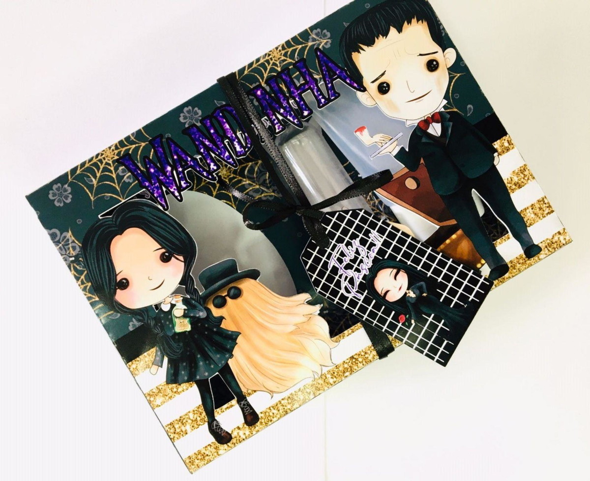 Arquivo de Corte Pascoa Mini Confeiteiro Wandinha #14715