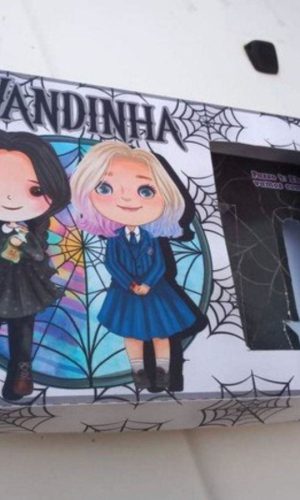 Arquivo de Corte Pascoa Mini Confeiteiro Wandinha #14779