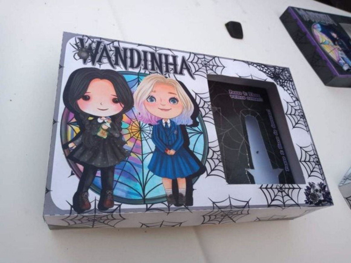 Arquivo de Corte Pascoa Mini Confeiteiro Wandinha #14779