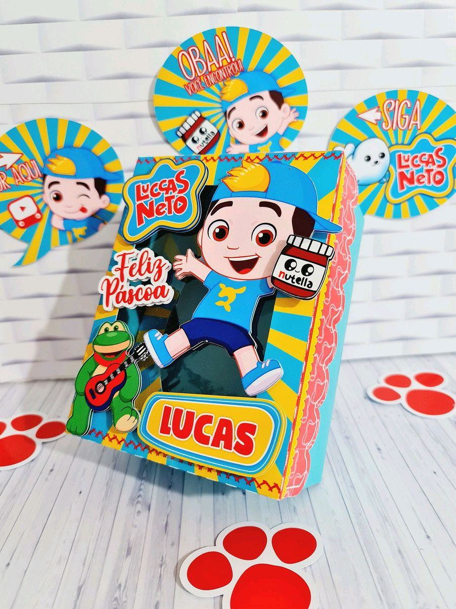 ARQUIVO DE CORTE PASCOA OVO DE COLHER LUCAS NETO 500g #3320 - Imagem 2