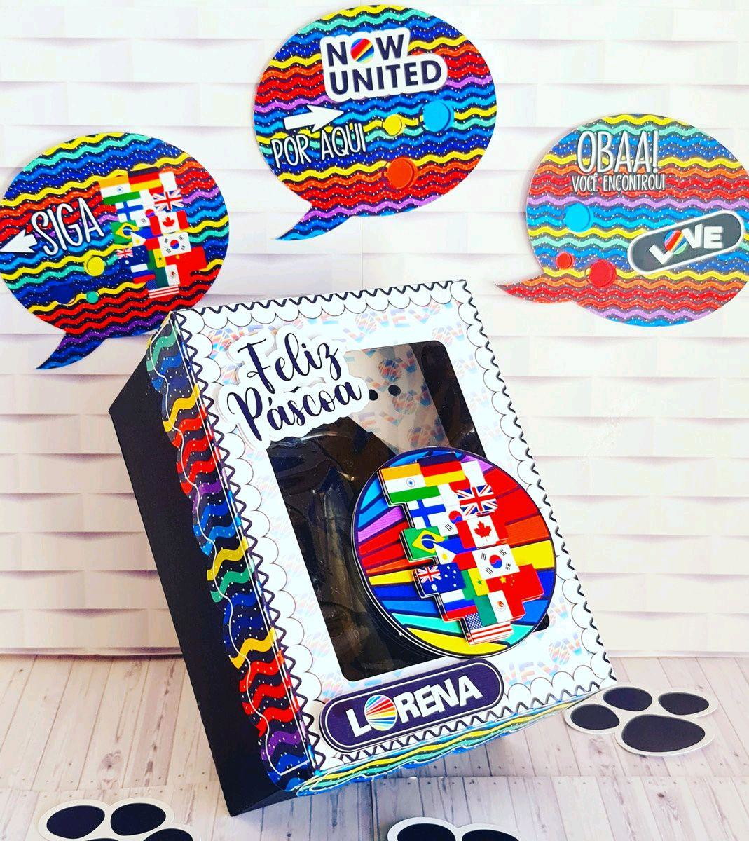 ARQUIVO DE CORTE PASCOA OVO DE COLHER NOW UNITED 500g #3243