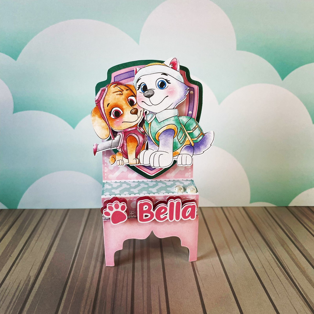 Arquivo De Corte - Patrulha Canina Rosa 5 - Imagem 3
