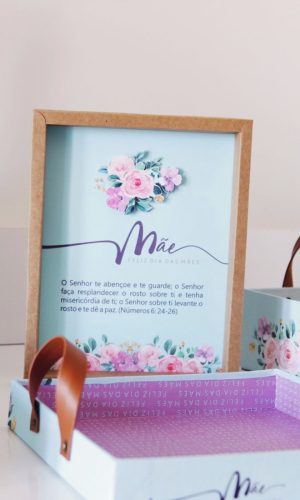 Arquivo de Corte Quadro Dia das Mães