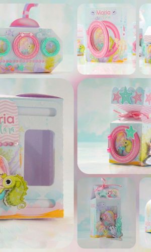 Arquivo de corte kit sereia pdf e studio