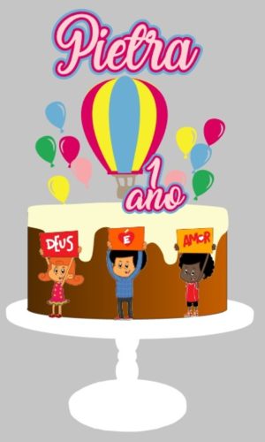 Arquivo de corte topo 3 Palavrinhas
