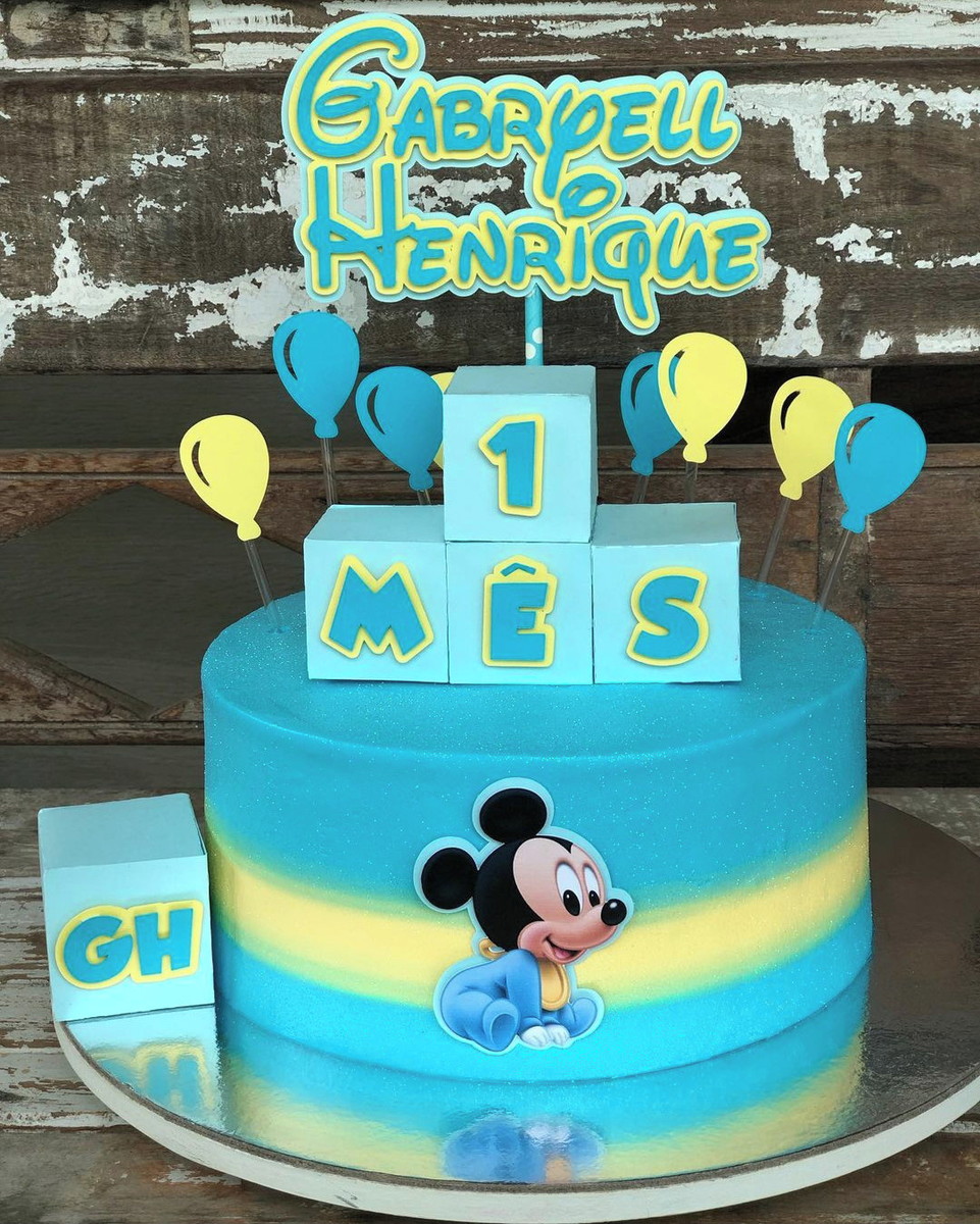 KIT C/ 5 ARQUIVO DE CORTE: MICKEY BABY 001