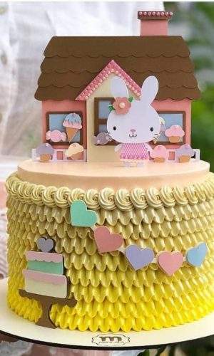 Arquivo de corte: Topo Casinha De Doces Páscoa