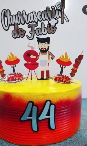 Arquivo de corte topo churrasco