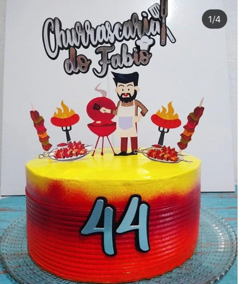 Arquivo de corte topo churrasco