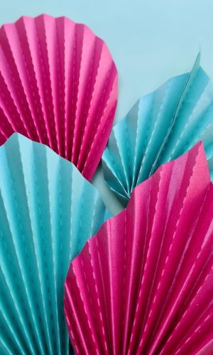 Arquivo de Corte Topo de Bolo 6 Modelos de Folhas Plissadas