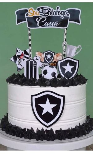 Arquivo de corte Topo de Bolo Botafogo